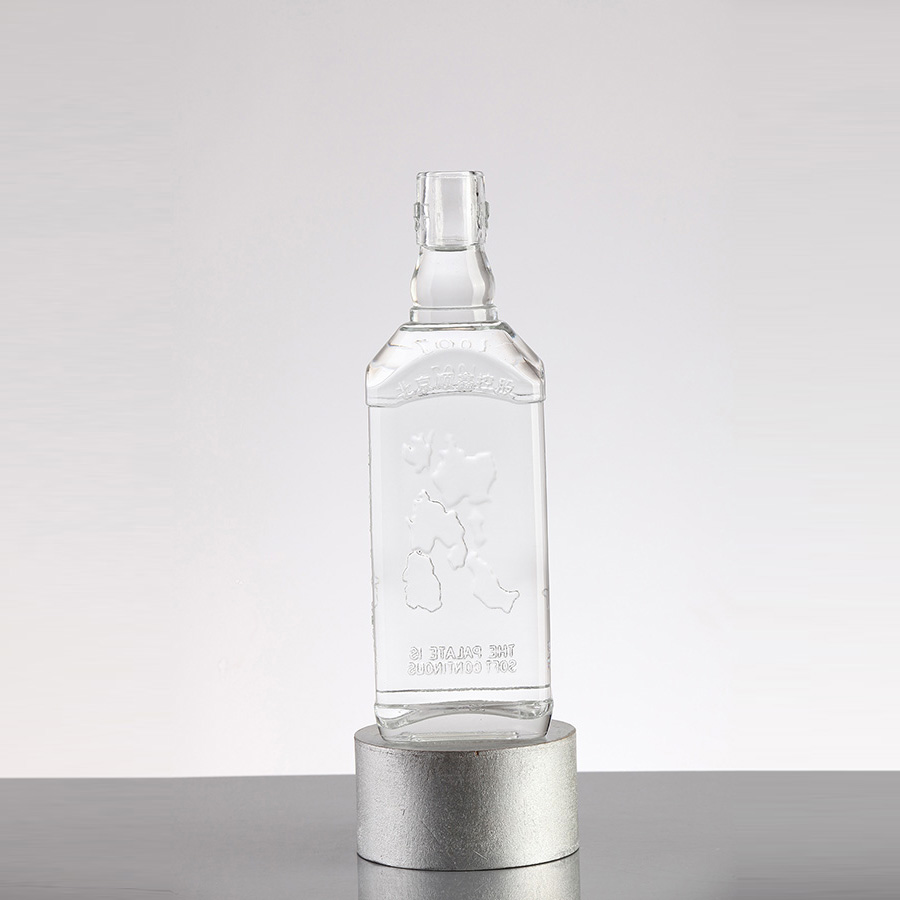 晶白玻璃瓶-008  